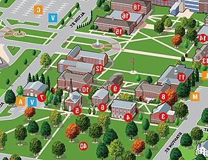 mckendree campus map PDF